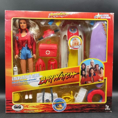 Baywatch C.J. PARKER Pamela Anderson Lifeguard Doll GIG Toy Island Play Set
