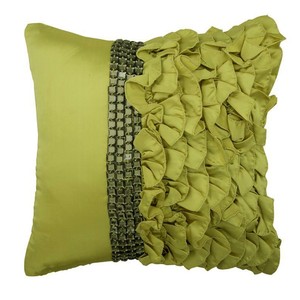 bright green pillow cases