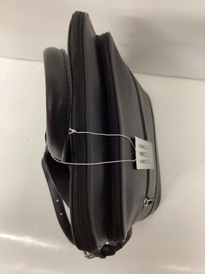 ILI New York Leather Adjustable Strap Backpack #6505 Black  display picture 3