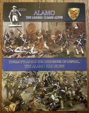 Conte Collectibles Advertising Brochure Remember the Alamo - 4 Pages Circa 2006