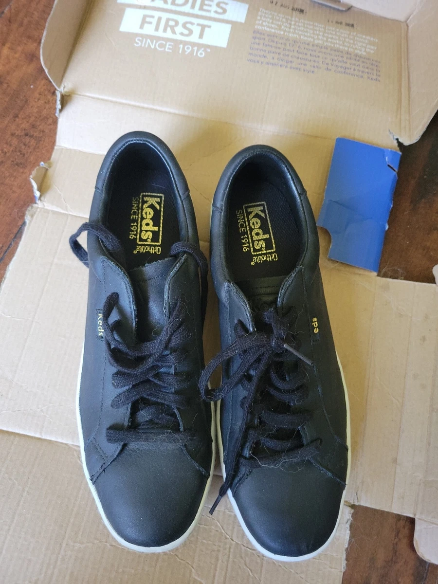 Keds ace store leather black