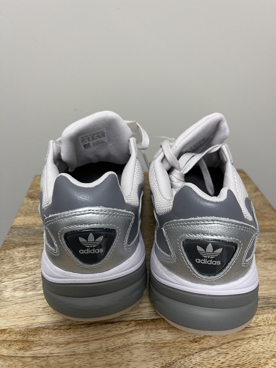Womens Adidas Flacon Orchid Sneakers Size 7.5 Shoes Originals Silver White  Pink | eBay