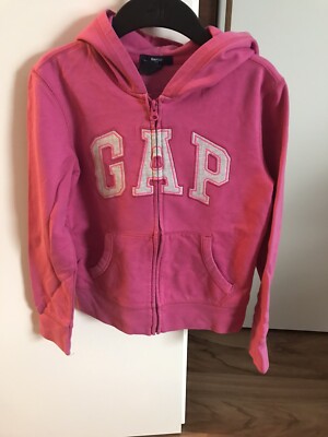 GAP Mädchen Kapuzenjacke In Pink Mit Glitzer