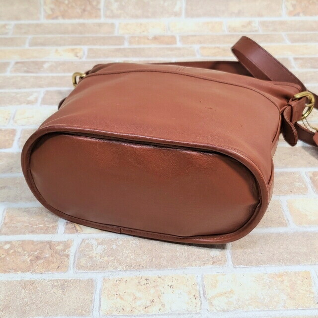 バッグ Old Coach Leather ShoulderBag Brown 4153 Coach Shoulder Bag 4153 Leather Tan/Brown Authentic | eBay