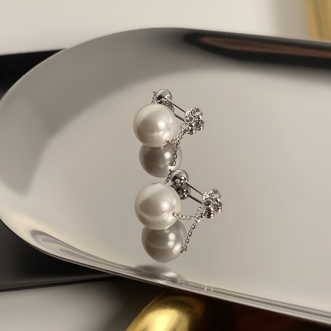 Korean Drama Earrings The Glory 'Park Yeon-jin' Pearl Drop