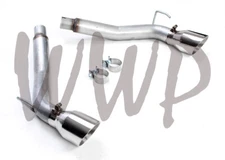 Stainless Steel Dual 3"Axle-Back Exhaust Muffler Pipe 10-15 Chevy Camaro 3.6L V6