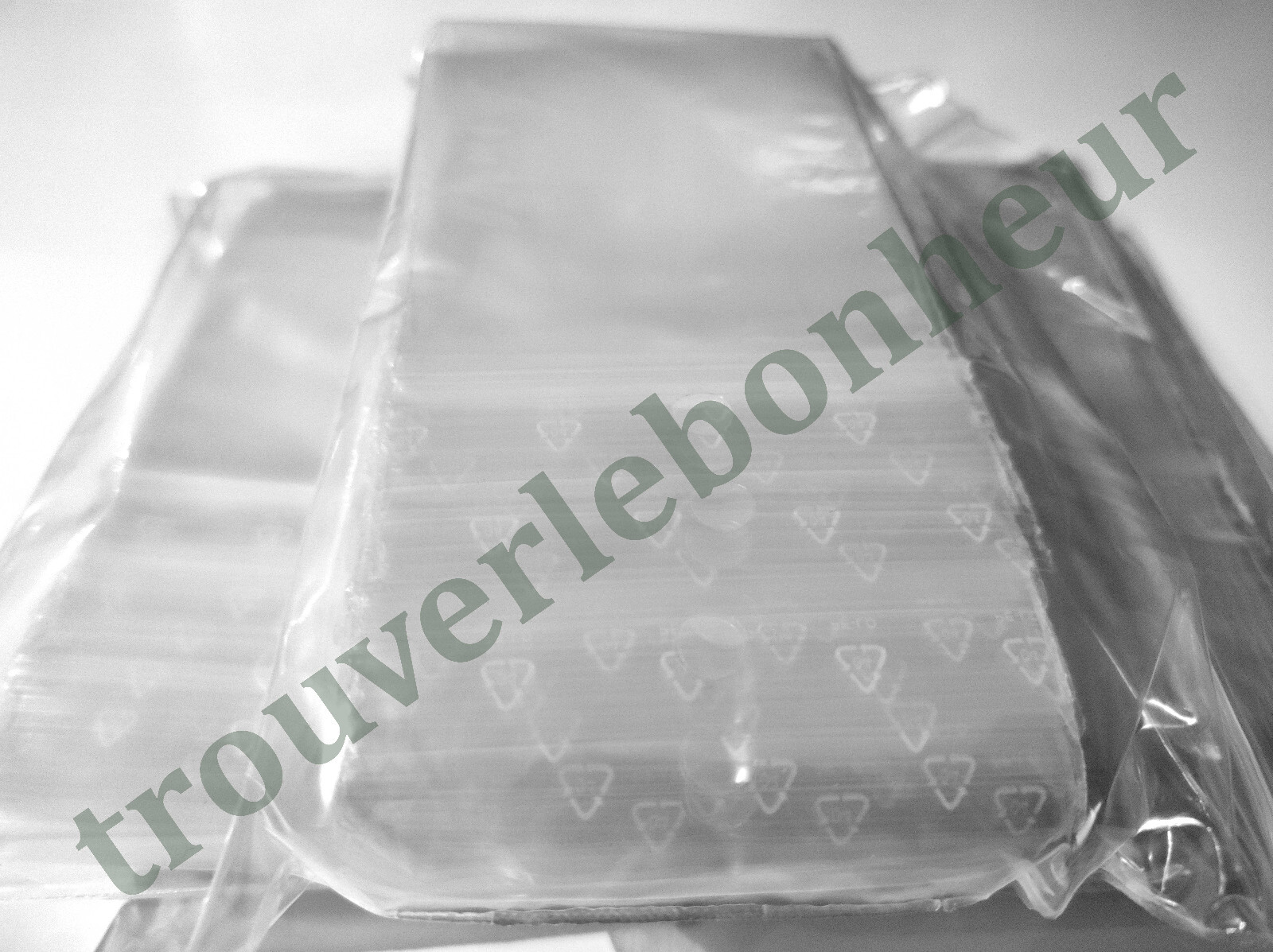 Sachet ZIP plastique transparent 100x250 mm Sac pochette hermétique pour emballage lot de 500