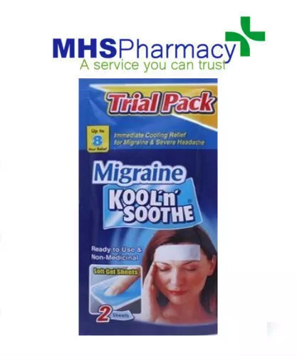  WellPatch Migraine Cooling Headache Pads-4ct : Health