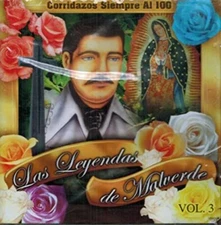 Sergio Montenegro,Rey Marquez, El Monarca Las Leyendas de Malverde Vol. 3 CD New