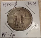 1918-S Standing Liberty Quarter (VF-/F)