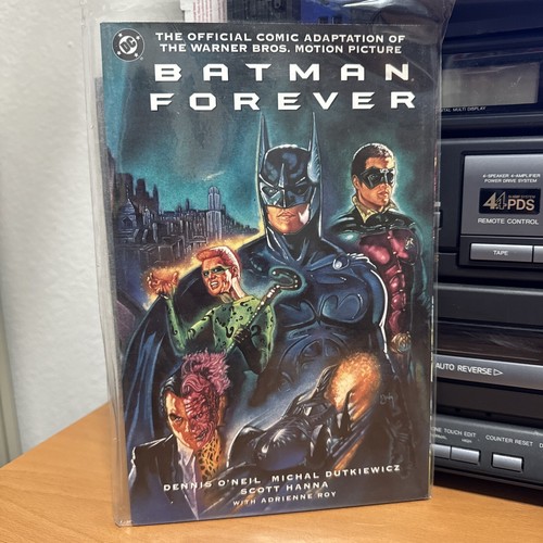 Batman Forever 1995 Movie Adaptation Graphic Novel DC Comics 1995 NM (See Photos - Picture 1 of 5