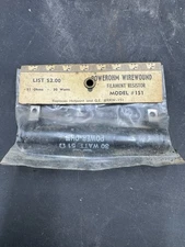 Powerohm Wire wound Resistor #151