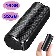 16/32GB Mini Spy Hidden Voice Activated Recorder Digital Audio Recording Device