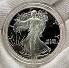 1986-S American Silver Eagle 1 oz Fine Bullion Proof Coin Set ~ Box and COA