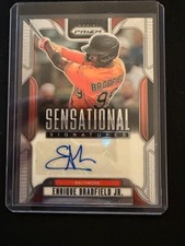 Enrique Bradfield Jr. 2025 Prizm - Sensational Signatures Auto - Orioles