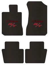 Lloyd Berber Mat Set for '08-10 Challenger w/Red on Black Challenger w/Red on Bl