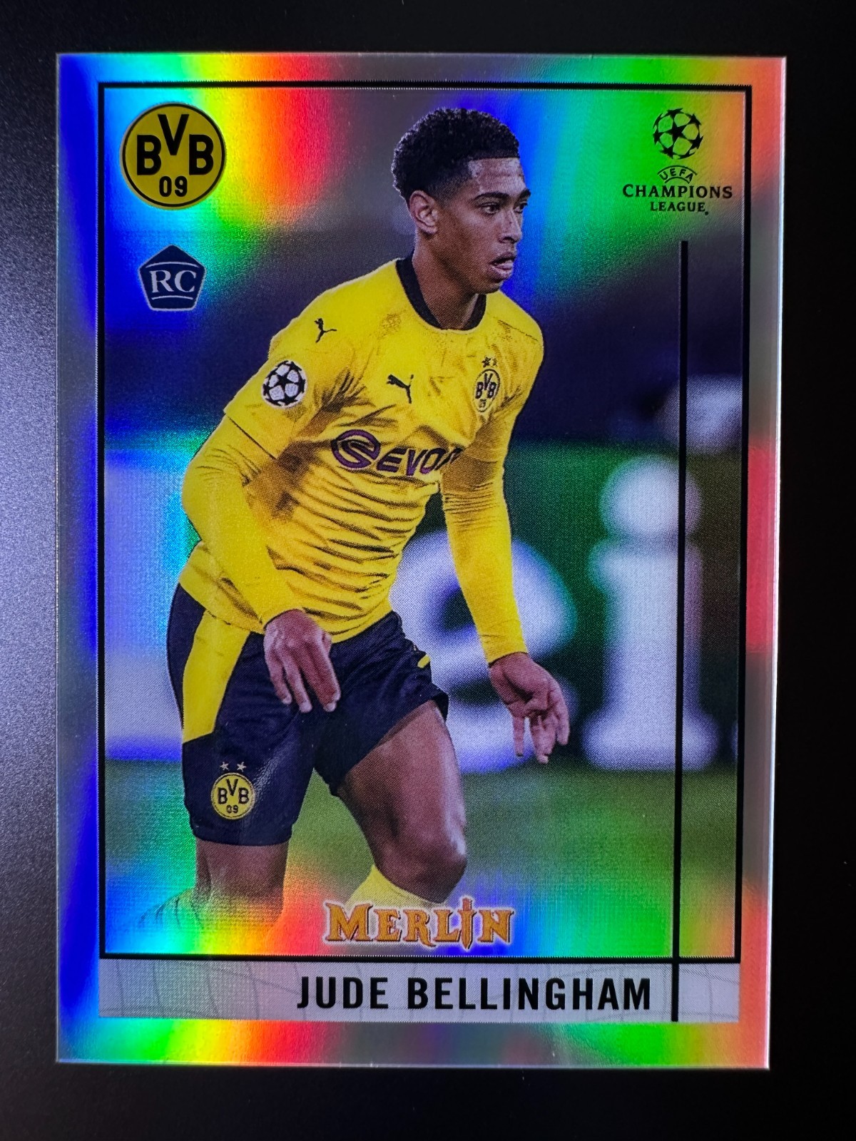 2020-21 Topps Chrome UCC Soccer Refractor - RC Jude Bellingham #31