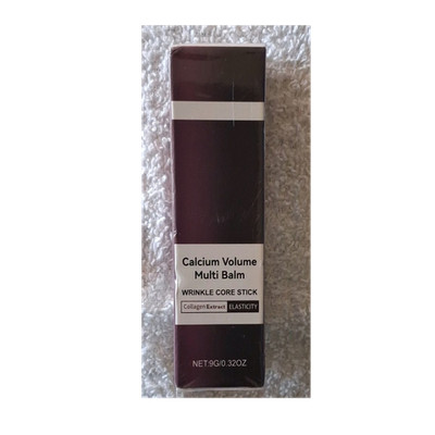 Calcium & Collagen Extract Face Balm Stick Elasticity Hydration 0.32 oz