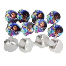 DecoPac Encanto Cupcake Toppers Rings Mirabel & Antonio Madrigal Birthday 12-pc
