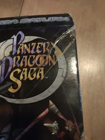 Panzer Dragoon Saga Sega Saturn PAL UK CIB Complete Rare Great Condition