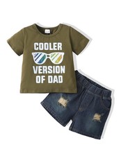 Toddler Baby Boy Clothes 12-18 Months Boy Outfits Infant Little Clothing Lett...