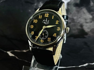 Pobeda 1 MChZ Kirov wristwatch, vintage men's mechanical watch
