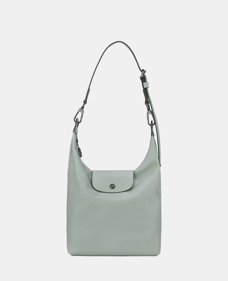 Bolso de Hombro LONGCHAMP Le Pliage Xtra M Azul Claro Orig $565 NUEVO Foto 2 de 4