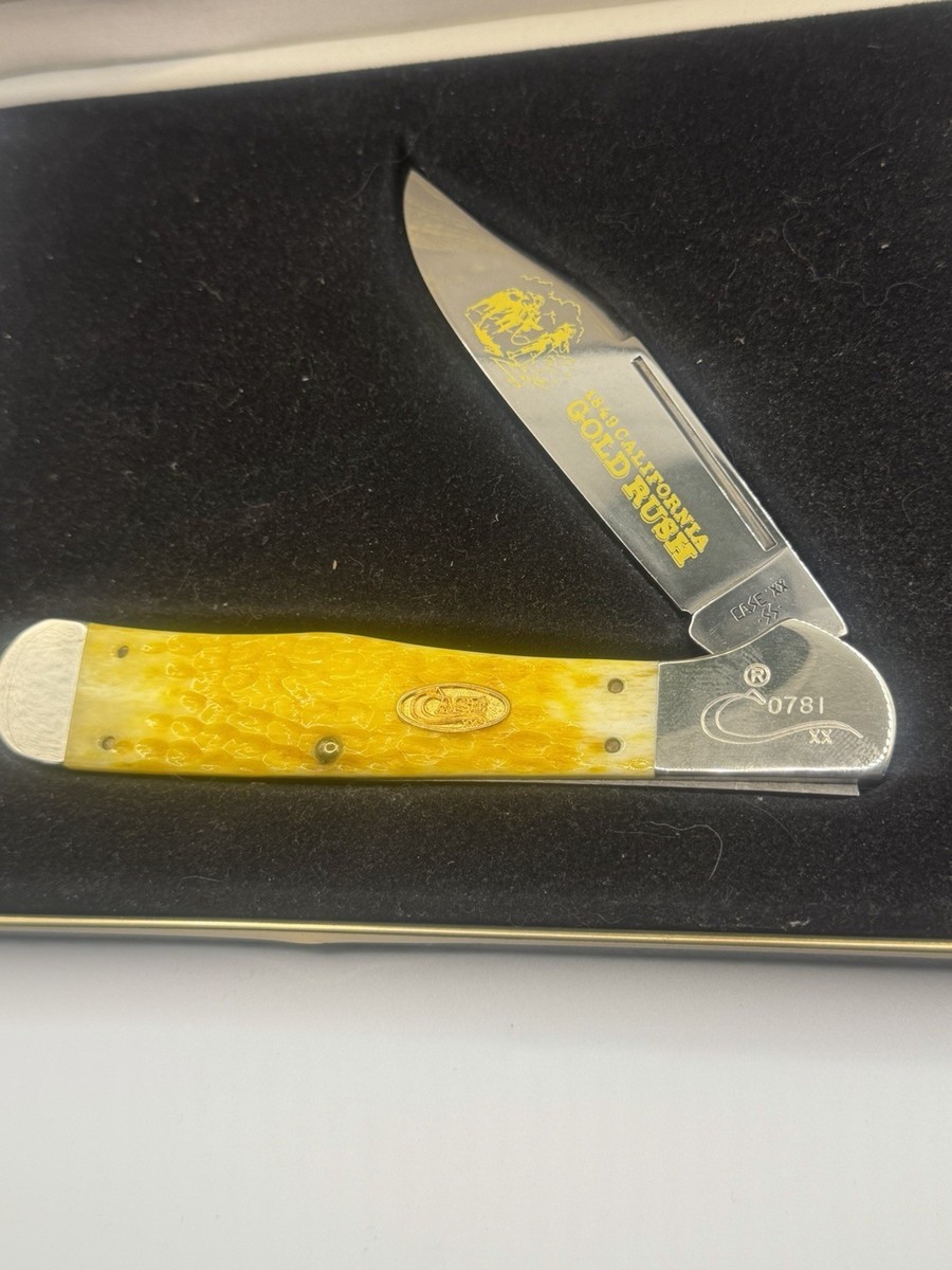 コレクション l1gxG 1988 CASE XX CALIFORNIA GOLD RUSH COMMEMORATIVE COLLECTERS POCKET