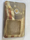 2009 Statue of Liberty 14k .5g Gold Proof Commemorative Coin