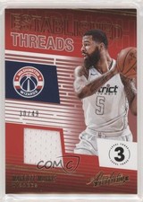 2018 Absolute Memorabilia Established Threads Level 3 30/49 Markieff Morris g1z
