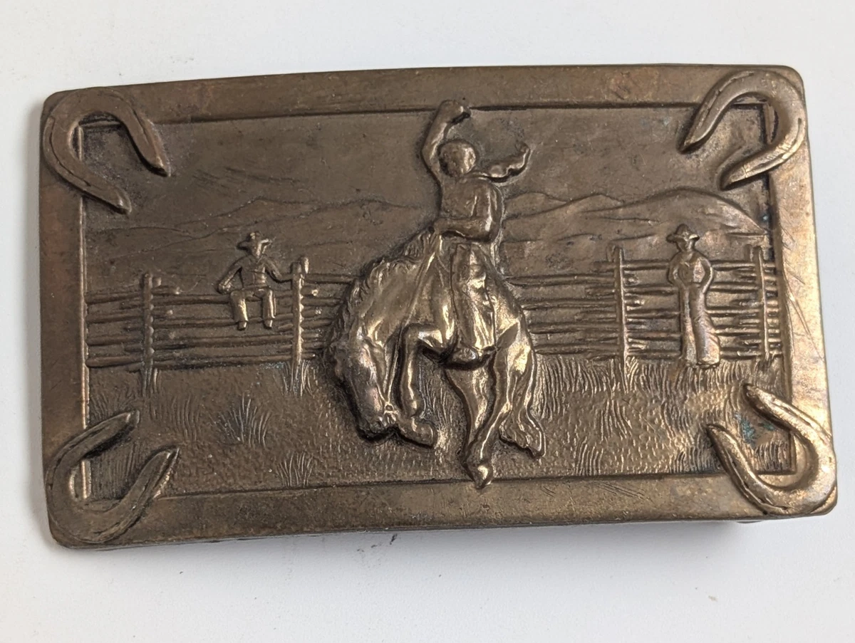 Justin Belt Buckle In Vintage Belt Buckles for sale | eBay display picture 1