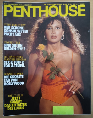 Penthouse DEUTSCHLAND NOVEMBER 1990 FEDERICA FLORENZ GUERIN JANINE ZITA BUDAPEST