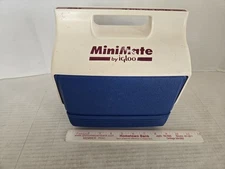 Vintage 1990’s Mini Mate Cooler Lunchbox By Igloo Made In USA FREE SHIPPING