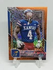 2025 Bowman Chrome University Football Orange Shimmer Refractor Leshon Williams #146