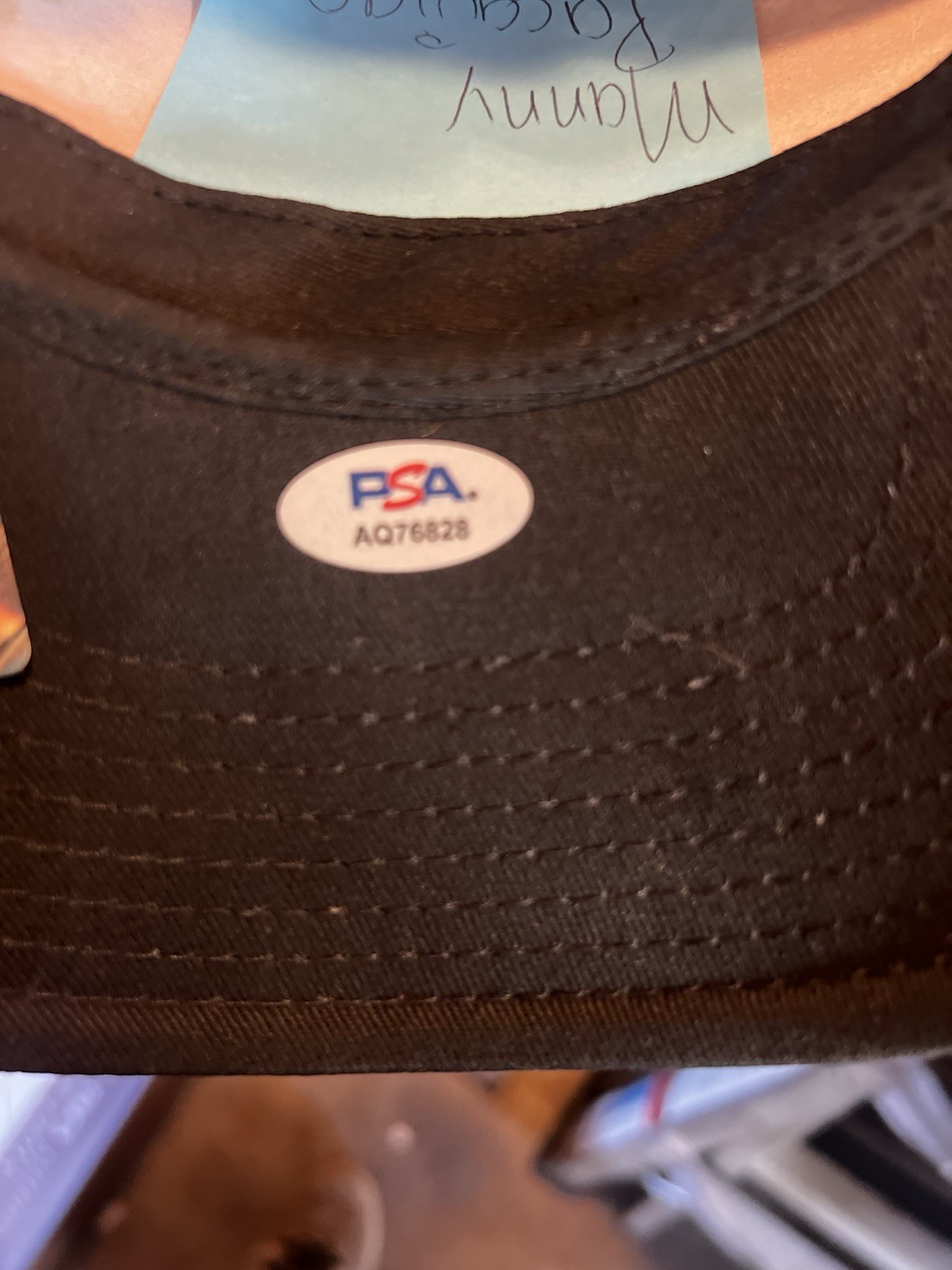 Manny Pacquiao Signed Autographed  LA KINGS HAT CHAMPIONSHIP unique Item PSA/DNA view 2