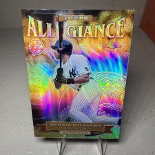 BERNIE WILLIAMS 2000 TOPPS CHROME REFRACTOR ALLEGIANCE 86/100 TA11 YANKEES MINT
