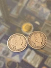 1907 1912 BARBER FULL RIM SILVER HALF DOLLARS--GREAT INVESTMENT IDEA