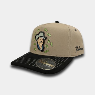 BIGG Boss Don Ismael El Padrino Beige Khaki Cap Chapo Conti Hats Snapback Hat