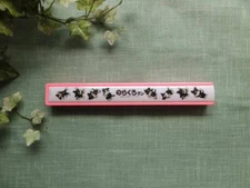 Retro Miscellaneous Goods Chopsticks Box Last 1 Norakuro-Kun Pink Bento Case Lun
