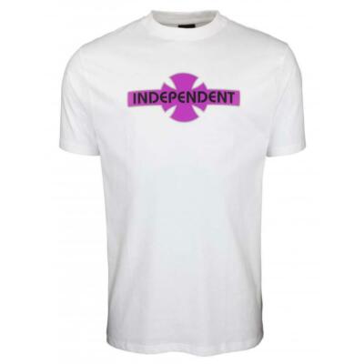 T-Shirt Independent Truck Co O.G.B.C Streifen weiß lila