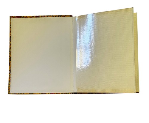 SOULEIADO Photo Album Provençal Floral Fabric Covered 10" x 12" 40 Pages Vintage - Picture 9 of 11