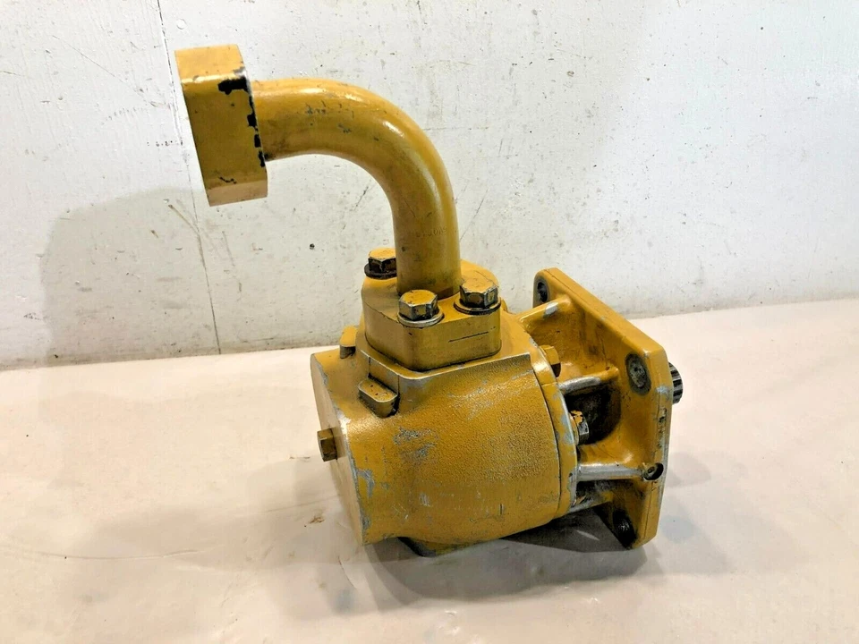 Bomba de dirección asistida motor diésel Caterpillar 3406B CAT con tubo 5V0615 OEM Foto 2 de 4