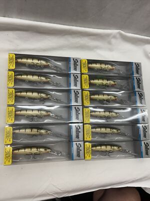lOT OF 12  Salmo Freediver 12 SD NORDIC PERCH 4 3/4'' Deep Diving Crankbait Lure