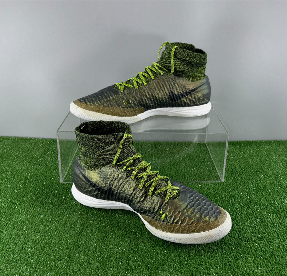 Nike MagistaX Proximo IC 718358-301 Elite US9.5 UK8.5 Green boots