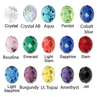 Creative Club Wholesale Mix Lots 500pcs 6x4mm 5040 Rondelle Crystal Beads Wi... on sale Creative Club Wholesale Mix Lots 500pcs 6x4mm 5040 Rondelle Crystal Beads Wi... on sale