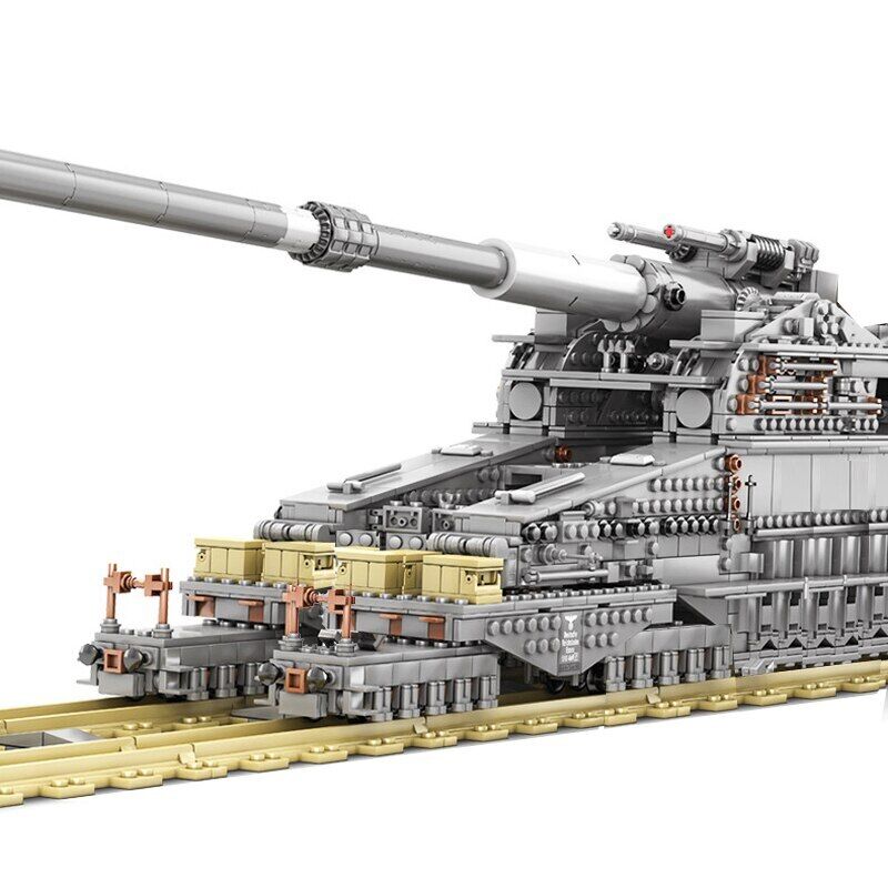 Schwerer Gustav from BrickLink Studio