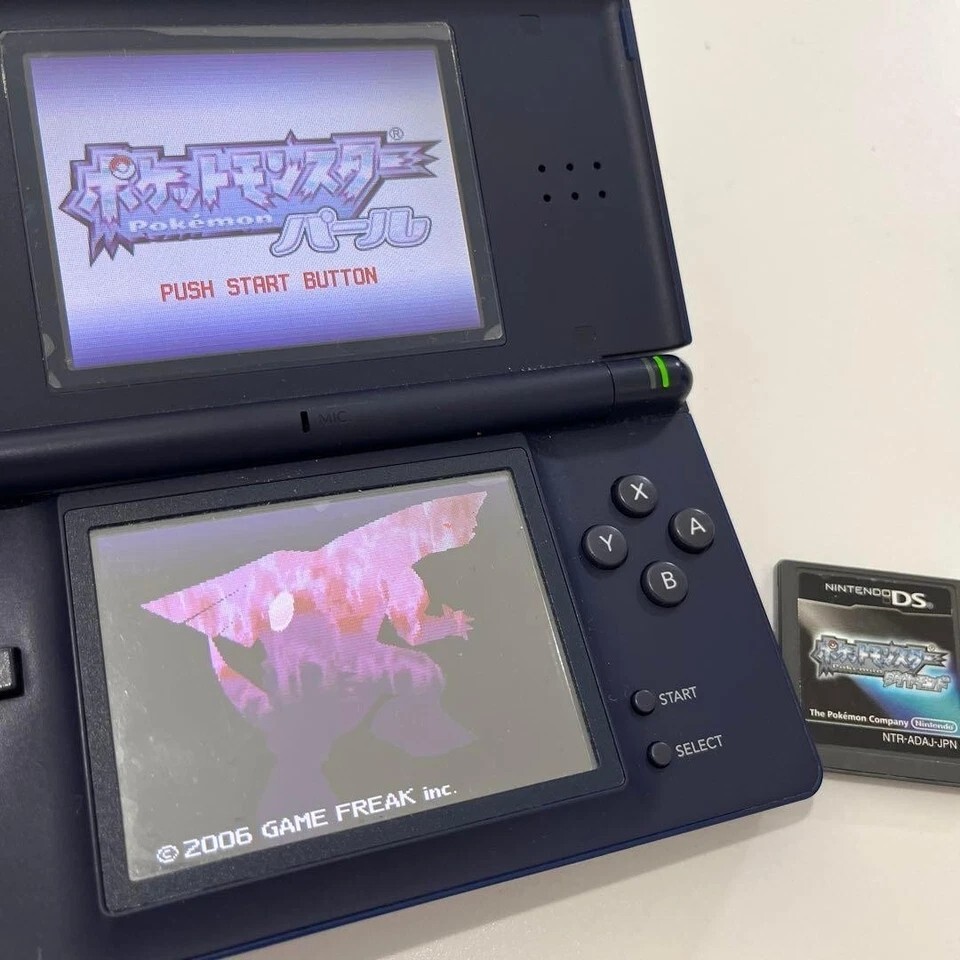 DS Game Pokemon Diamond and Pearl Set Nintendo Japan Japanese