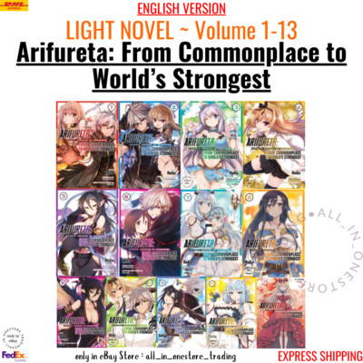 Arifureta: From Commonplace to World s Strongest Light Novel English Vol 1-13