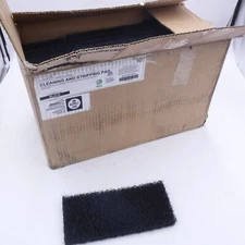 Pack of 40 Kleen Handler Cleaning Stripping Pads Surface Cleaning Scrub Black