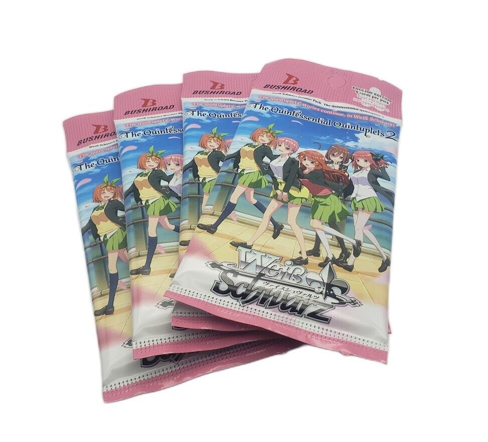 Booster Pack The Quintessential Quintuplets 2 ｜ Weiß Schwarz